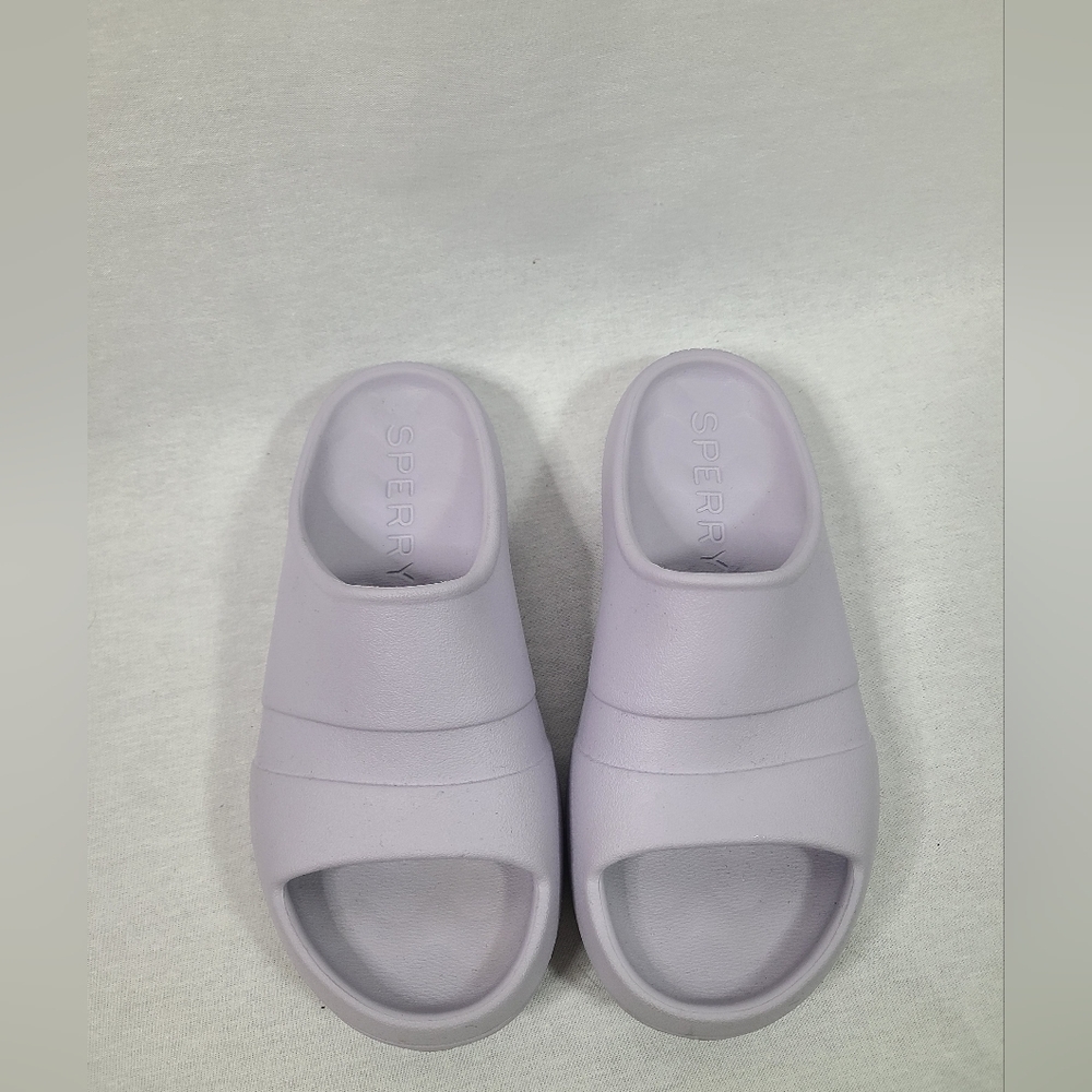 Sperry float slide sandals Lilac purple- Womens size 6